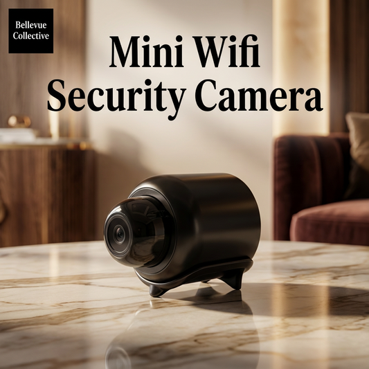 Mini WiFi Security Camera – Magnetic Mount, USB & Battery Power, HD Home Surveillance, Phone App Remote Viewing, Indoor/Outdoor Monitor